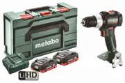 Metabo SB18LTBLMB4.0K - 18V Brushless Hammer Drill Kit (2 x 4.0Ah)