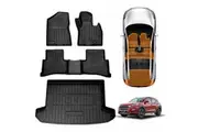3D All-Weather Car Boot Liner Floor Mats for Hyundai Tucson 2015-2021 Heavy Duty Trunk Cargo Mat Carpet Liners Accessories