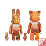 BE@RBRICK 庫柏力克熊 NY@BRICK AUTUMN 楓葉兔 楓葉貓