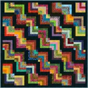AND ANOTHER THING - 89" x 89" - Quilt-Addicts Pre-cut Patchwork Quilt Kit
