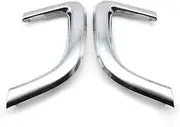 Automotive Interior Door Handles for Land for Rover for Discovery Sport 2015-2019 Left Right Car Interior Door Pull Handle Cover Trim Replacement(Sliver 2piece Set)
