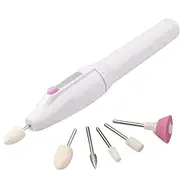 Electric Nail Drill Machine, Portable Nail Drill Electric Nail File T Set, Octopus, Compact and Lightweight Design Easy to Carry and Carry, U Nail Care Kit for Thick Nails, Nail Buffer Trim Grinding