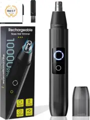 Ear and Nose Hair Trimmer for Men Women, USB-C Rechargeable, Personal Portable T