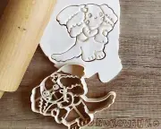 Sweet Axolotl Traveler Cookie Cutter Pastry Fondant Dough Animal