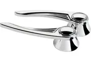 Billet Specialties Ball Milled Door Handles Gm/Fo BS45525