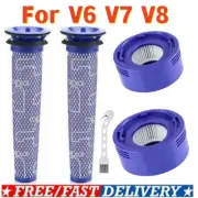 2x Pre & Post HEPA Filter For Dyson V8 V7 Animal Absolute Vacuum Replacement GT