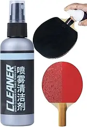 MLqkpwy Table Tennis Rubber Cleaner - 100ml Table Tennis Rubber Cleaning - PingPong Bat Care Table Tennis Accessories for Professionals or Beginners Eliminate Dirt & Dust