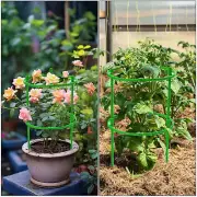 2PCS Tomato Cage for Pots 14.96 Inch Garden Plant Support Tomatoes Trellis Cages