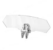 Windscreen Spoiler Motorcycle Windscreen Windshield Fit for 3907901090 1290 Adventure Fit for Benelli TRK 502502X251 BN600 GT TNT600 GT Fit for Moto Guzzi V85 Extension Spoiler(Clear)