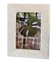 Tommy Bahama 8x10 Photo Picture Frame Easel Stand Desk Shelf Free Standing