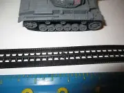 1/72 scale replacement tracks for WW2 Panzer lll and Sturmgeschutz lll tanks.