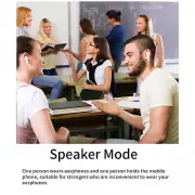 144 Languages Language Translator Earbuds High Accuracy Wireless BT WHITE