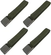 [CALLARON] 4pcs Belt Work Belts for Men Equipment Belt Outdoor Waist Belt Sport Belts for Men Belt for Men Heavy Duty Belt Utility Belt Waist Band Olive Green Nylon Canvas Plastic