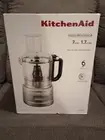 KitchenAid 7 Cup 3 Speed Food Processor - Contour Silver (RKFP0718CU)