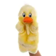 Plush Toys Children's Storytelling Enlightenment Game Hand Puppet Glove Duck