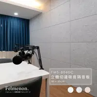 在飛比找momo購物網優惠-【日本Felmenon菲米諾】立體切邊吸音隔音板FMS806