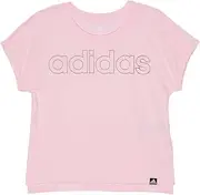 [adidas] Girls' Short Sleeve Graphic Tee