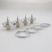 4Set Speaker Spike Isolation Foot Bracket Brass Cone Turntable Amplifier Pad