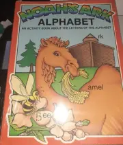 Pre-K/K Noah's Ark 6 Pack Bible Activity Books: Alphabet, Numbers, New, Sealed
