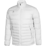 KELME Mens Light Duck Down Puffer Warm Winter Jacket - White