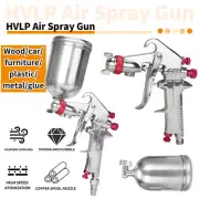 HVLP Auto Paint Air Spray Gun Kit Gravity Feed Car Primer 1.5MM Nozzle