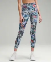 Lululemon FastFree High-Rise Tight 25" in Luminescent Floral Multi Size 6