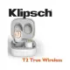 東京快遞耳機館 實體店面最安心 美國古力奇Klipsch T2 True Wireless 藍芽5.0 高音質真無線藍芽耳機 白色