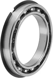 X AUTOHAUX 6912NR Deep Groove Ball Bearings 60x85x13mm P4 Open Type Lubricated Bearings 1 Pc Car Scooter Skateboard Wheel Universal Silver Tone