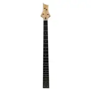 DIY Matte Finish Electric Bass Guitar Neck Multi-ply 24 Frets Bone Nut FREE SHIP