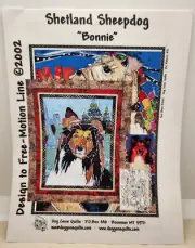 Shetland Sheepdog Quilt Applique Pattern Dog Gone Quilts