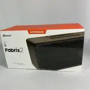 HyperGear Fabric 2 Bluetooth Wireless Speaker Black NIB