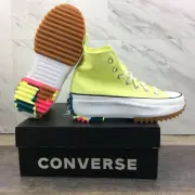 Converse Run Star Hike Hi Light Yellow Zitron White 571112C Women's Size 7.5