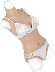 [JYACANS] Crossdresser Silicone Bodysuit Swimming Suit with Pee Device Trans Male to Female Breastplate for DQ