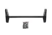 3U 19" Vertical Wall Mount Server Rack Space Saver IT Bracket w/Hardware Black