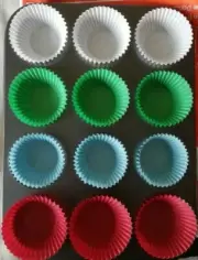 100 pcs Cup Cake Muffin Baking Liners Cases Set New