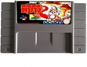 Royal Retro Mr.Nutz USA Version 16 bit Big Gray Super Game Card For PAL NTSC Game Player-(PAL JAP Shell)