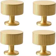 Gold Cabinet Handles 4 Pack Brass Shoe Cabinet Handle Drawer Wardrobe Door Handle Cabinet Door Cabinet Table Lamp Copper Handle Large