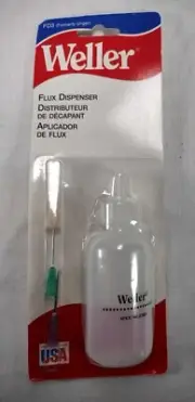 NEW - Weller FD2 Flux Solvent Dispenser with 0.02" Needle, 2 oz. Capacity