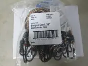 30" Bungee Cords with Hooks Heavy Duty Outdoor - 10 Pack