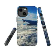 For Apple iPhone 13 mini Case, Armour Back Cover, Sky Clouds From Plane