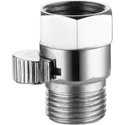 Brass shower head shut off valve with on/off valve 1/2 male and female shower shut off valve -