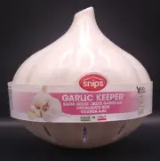 Snips Garlic Saver - Garlic Keeper Container w/ Ventilation Holes Made in Italy