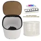 Portable Small Washing Machine Ultrasonic Ozon Double Effect Sterilize Cleaning