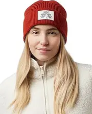 [Jack Wolfskin] Unisex Badge Beanie Beanie Hat