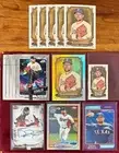 Nathan Eovaldi 15 Card Lot -Topps Finest Autograph, Purple Refractor, Foil