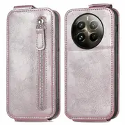 For Realme 12 Pro 5G/12 Pro+ 5G Leather Case Vertical Flip Zipper Wallet Phone Cover