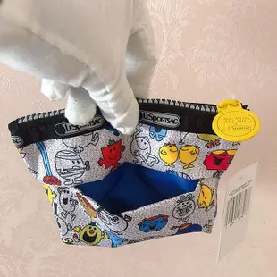 新款熱銷 LeSportsac MR. MEN LITTLE MISS 奇妙家族 2724 化妝包收納包 降落傘防水材質 限量