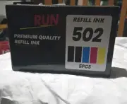 InkRun 502 Premium Refill Ink For Epson Ecotank & Workforce