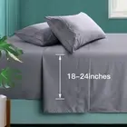Extra Deep Pocket King Size Sheets - Hotel Luxury 1800 Thread Count Sheets & ...