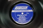 Vintage Bowl Vinyl Record 33 1/3 RPM The Rolling Stones Smooth Side